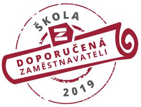 Logo ŠKOLA DOPORUČENÁ ZAMĚSTNAVATELI